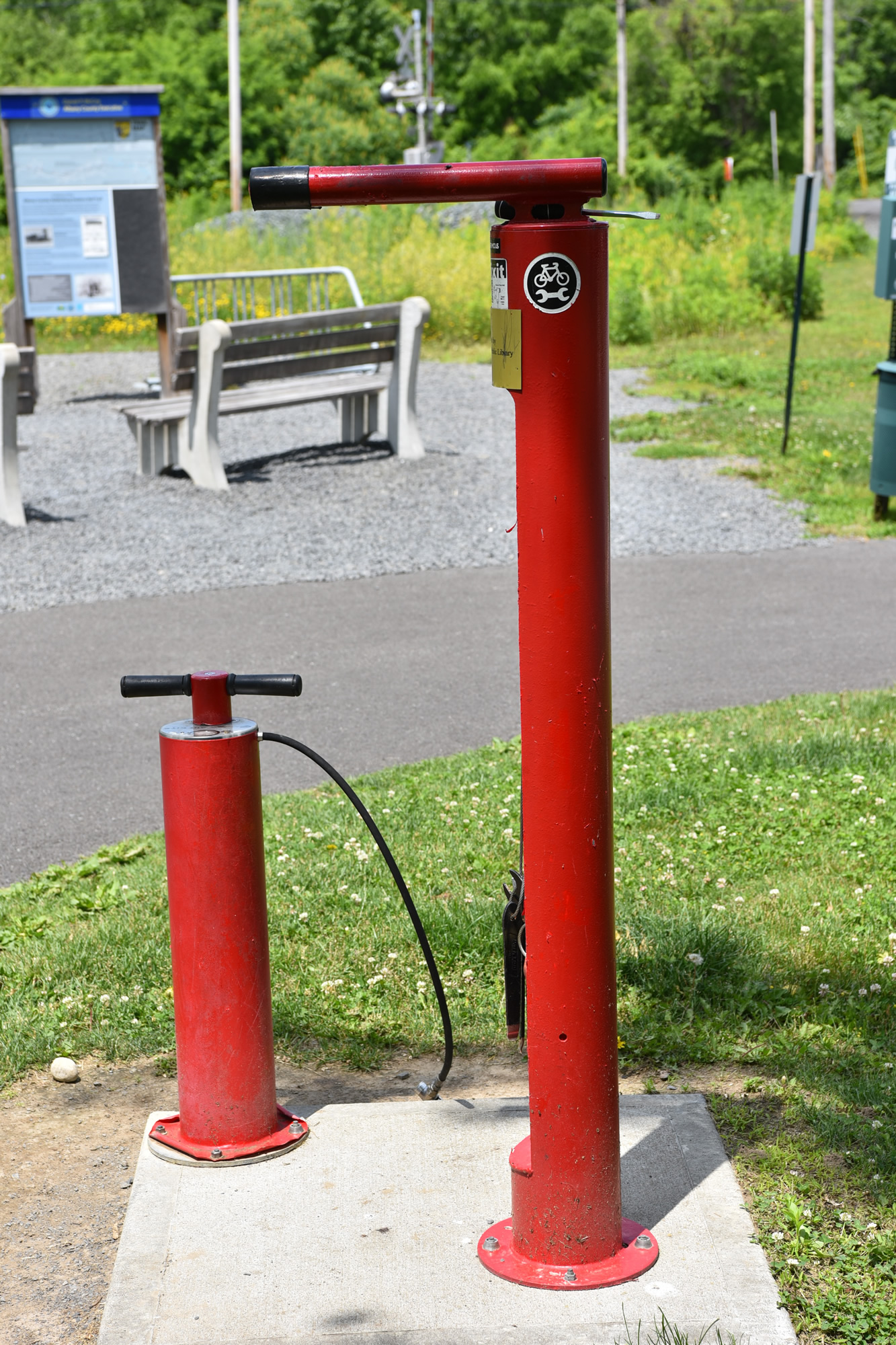 Rail Trail June 2022 (bicycle station)