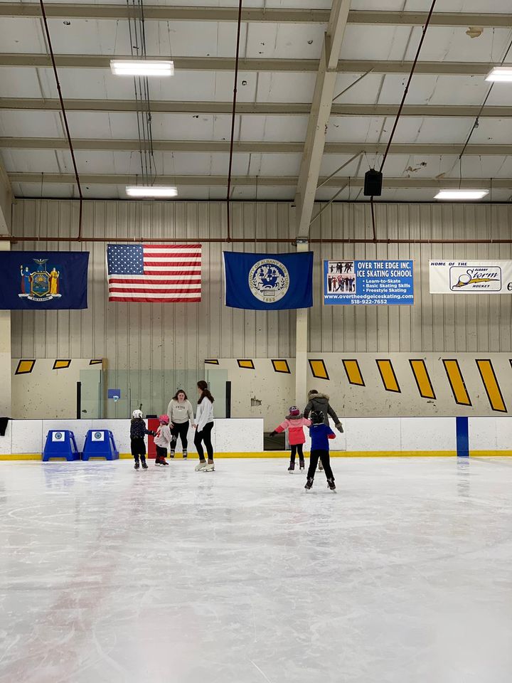 Hockey Facility Rink in Use